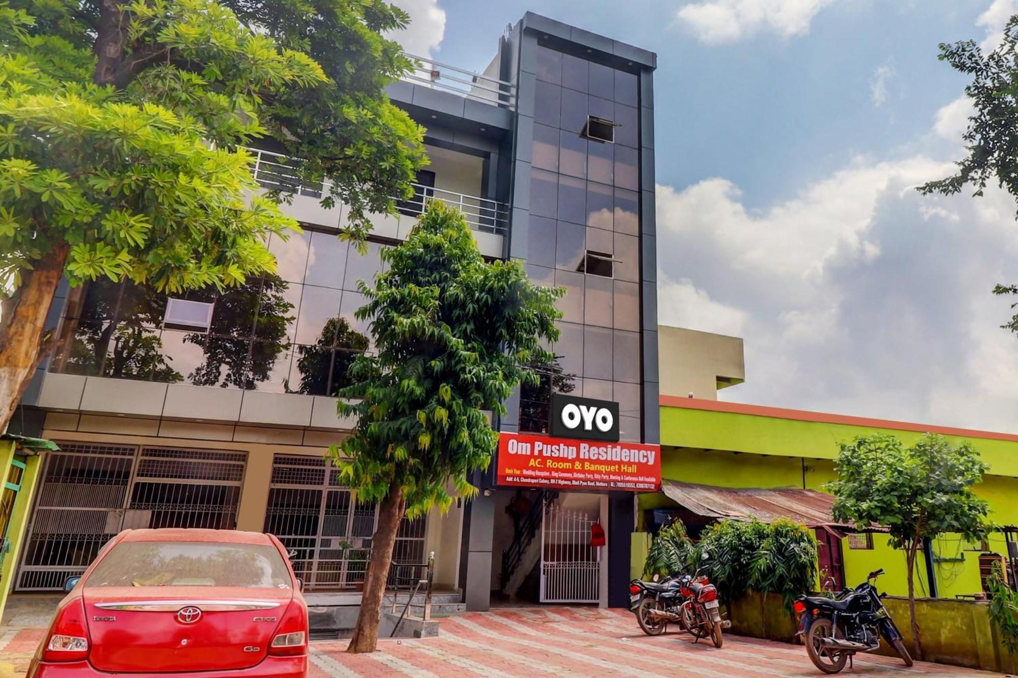 Hotel O Om Pushp Residency Mathura Exterior foto